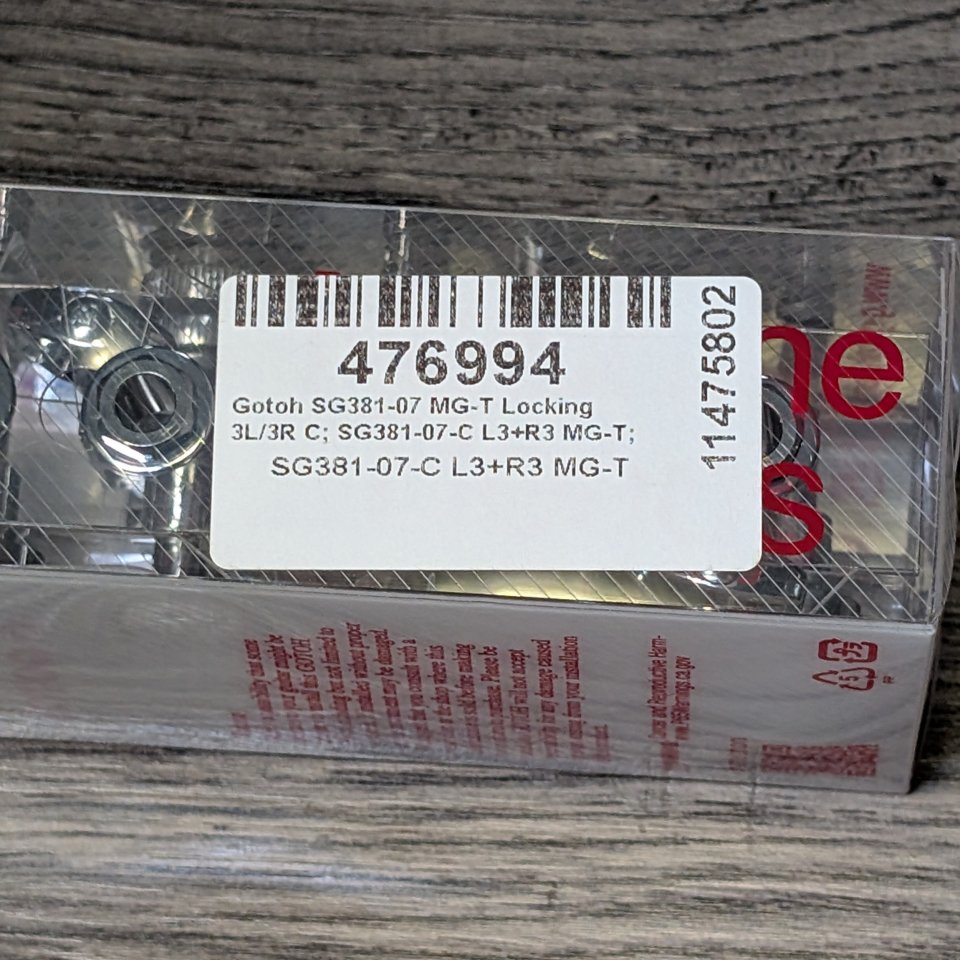 Gotoh SG381-07 Magnum Lock 3L3R Locking Tuners Clavijas