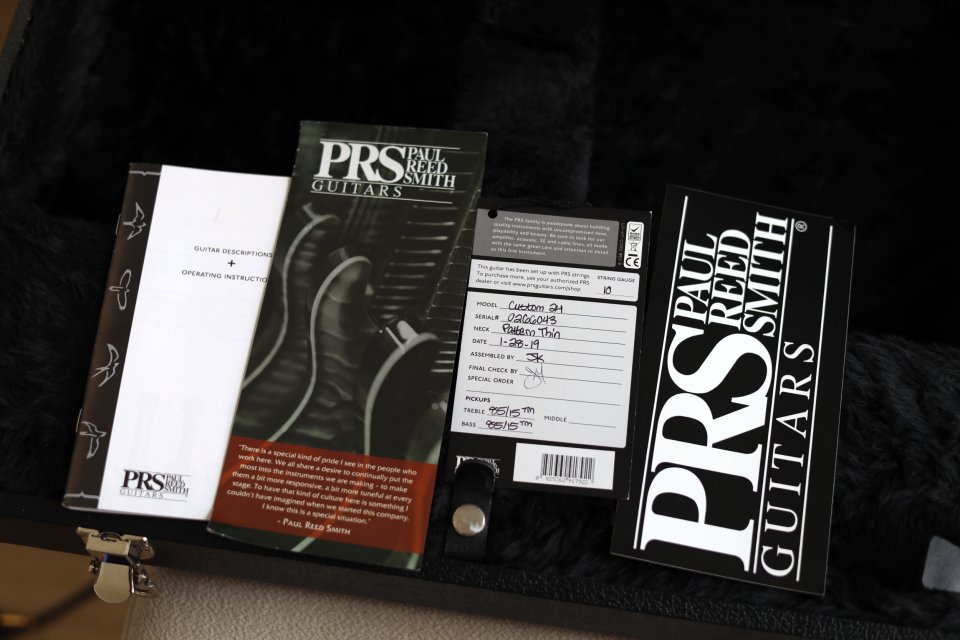 PRS Custom 24 Antique White (2019) + case de segunda mano · Foto 3 de 3 · Madrid · 3999 €