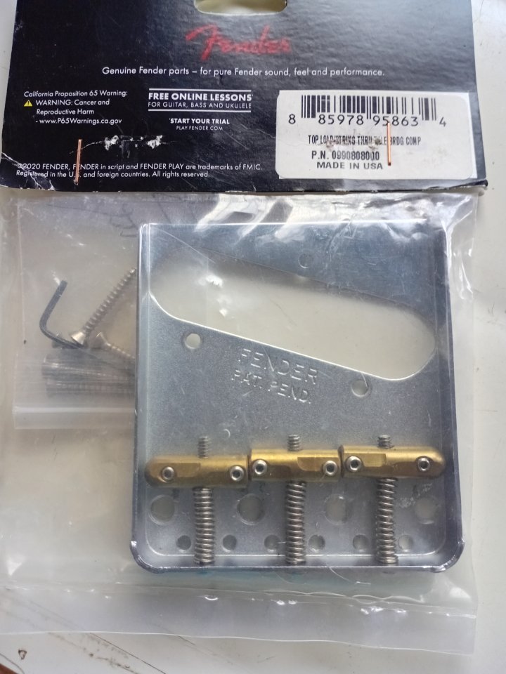 puentes telecaster de segunda mano · Foto 1 de 5 · Castellón · 60 €