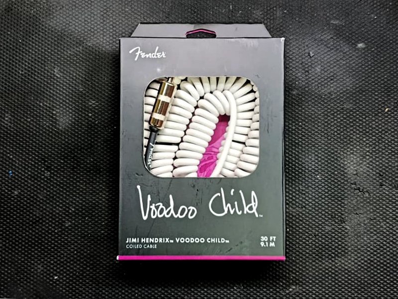 FENDER Hendrix Voodoo Child Coiled Cable (30FT/9.1m)