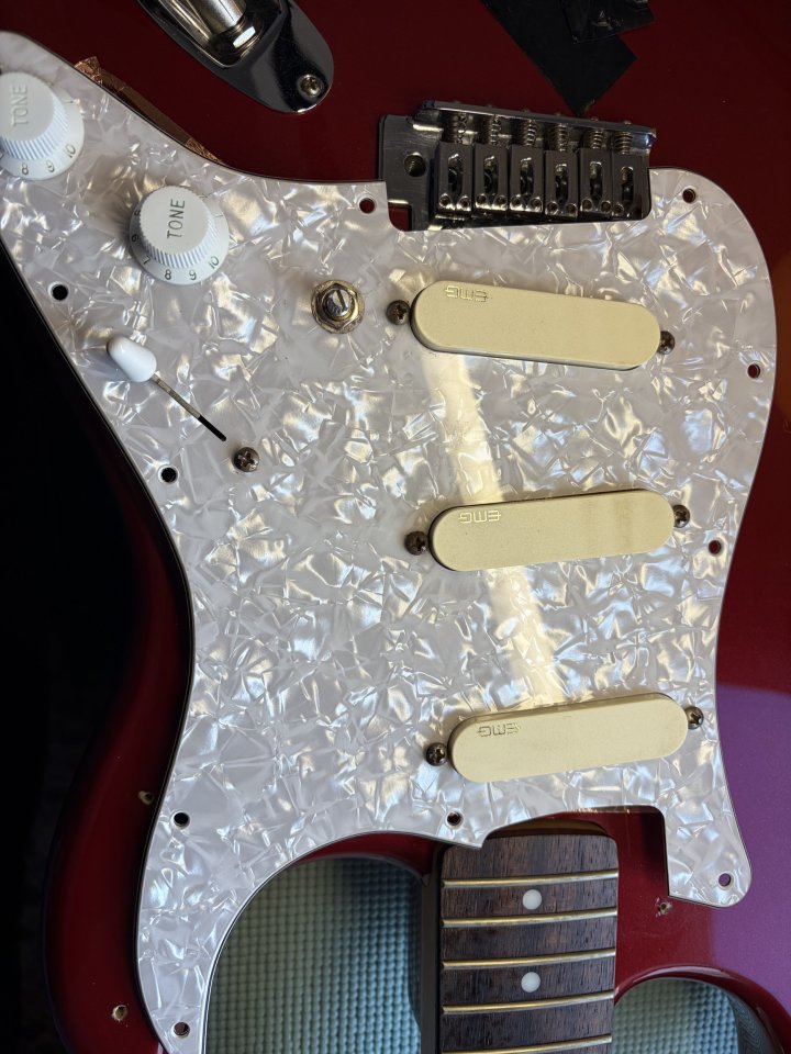 Golpeador cargado EMG G20 David Gilmour