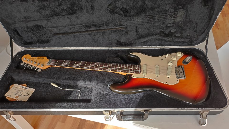 Fender Strat Plus (1989/90) - USA - Sunburst | 100% Original