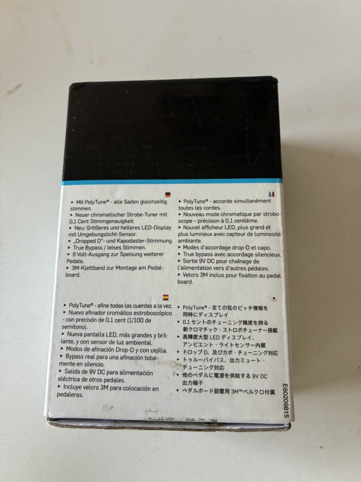 AFINADOR / POLYTUNE 2 de segunda mano · Foto 7 de 9 · Madrid · 60 €
