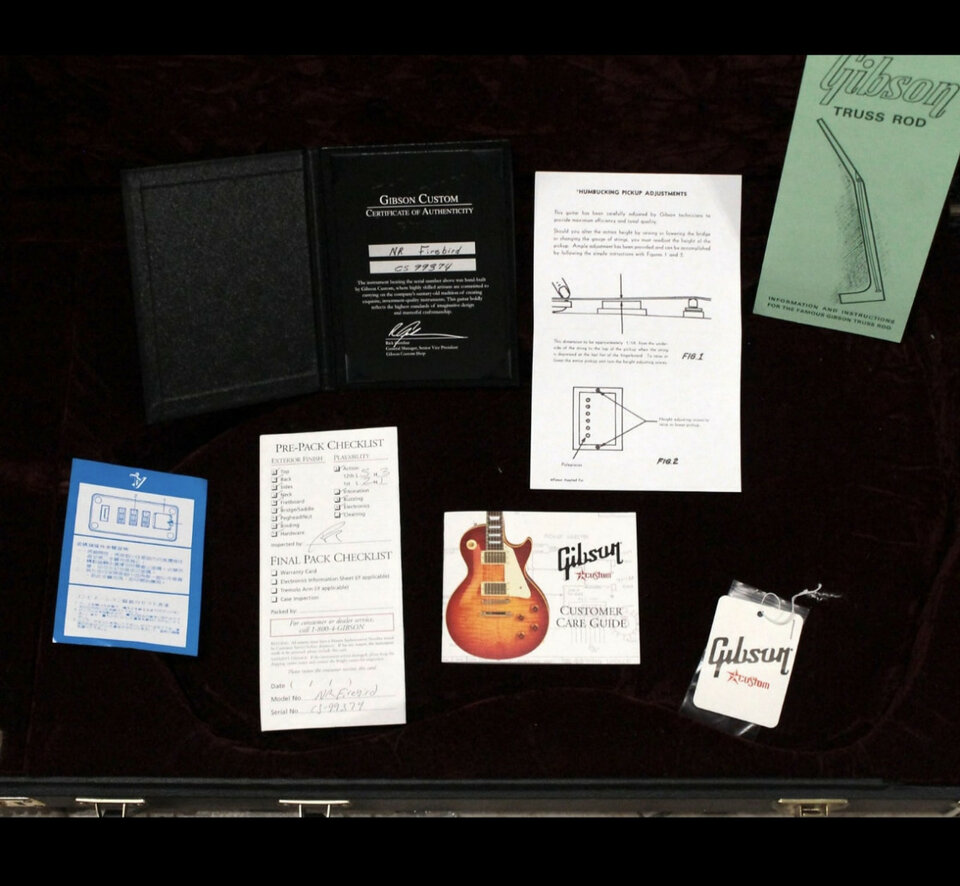 CAMBIO Gibson Firebird Non Reverse Custom Shop de segunda mano · Foto 10 de 10 · Granada · 3000 €