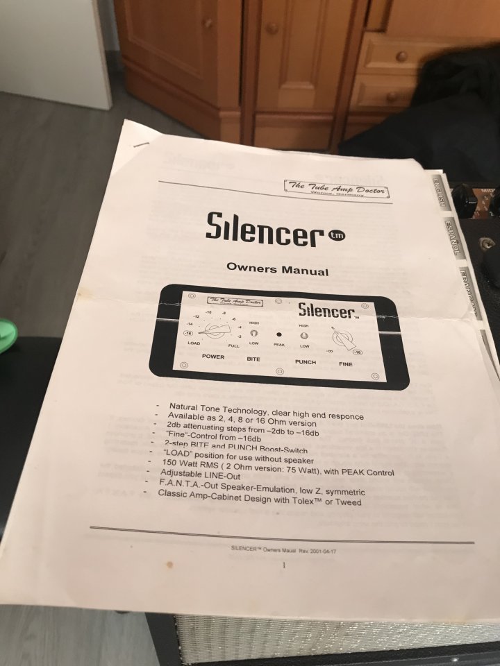 TAD Silencer 8 Ohms Black ( Atenuador de potencia) VENTA SOLO EN CERCANÍAS de segunda mano · Foto 2 de 3 · Bizkaia · 250 €