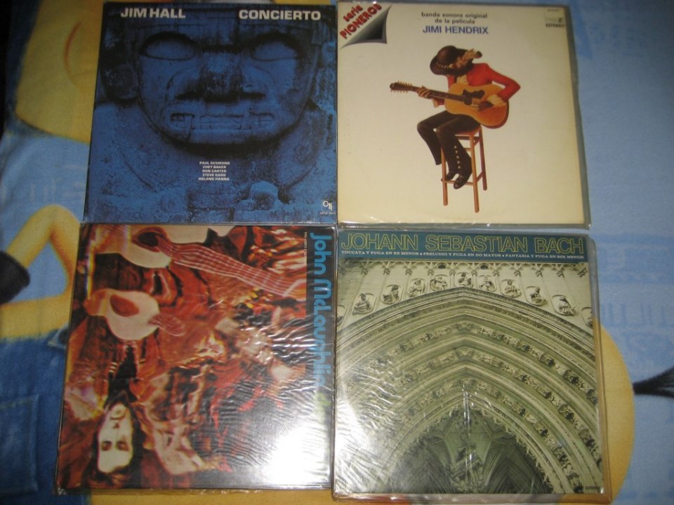 151 Vinilos por Guitarra.II