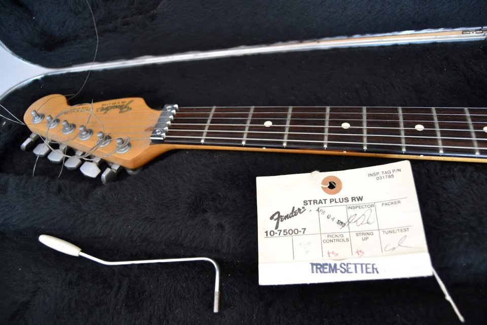 Fender Strat Plus (1989/90) - USA - Sunburst | 100% Original