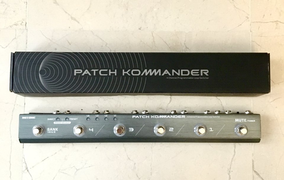 Hotone Patch Kommander Pedalera Looper