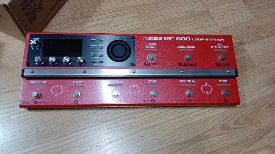 boss rc600  RESERVADAS