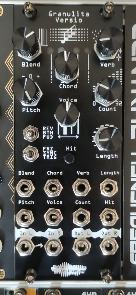 Noise Engineering Granulita Versio Eurorack de segunda mano · Foto 1 de 3 · Barcelona · 350 €