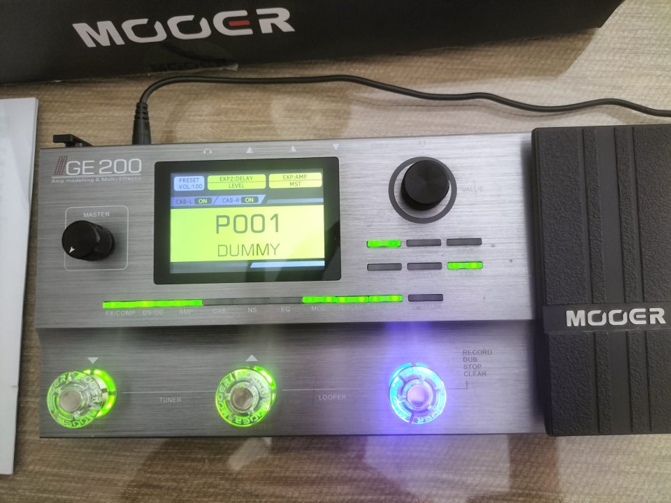 Mooer GE200 de segunda mano · Foto 1 de 3 · Huelva · 95 €