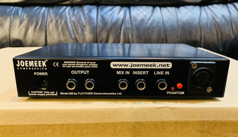 JoeMeek MQ3: Mic Preamp/Compressor/EQ