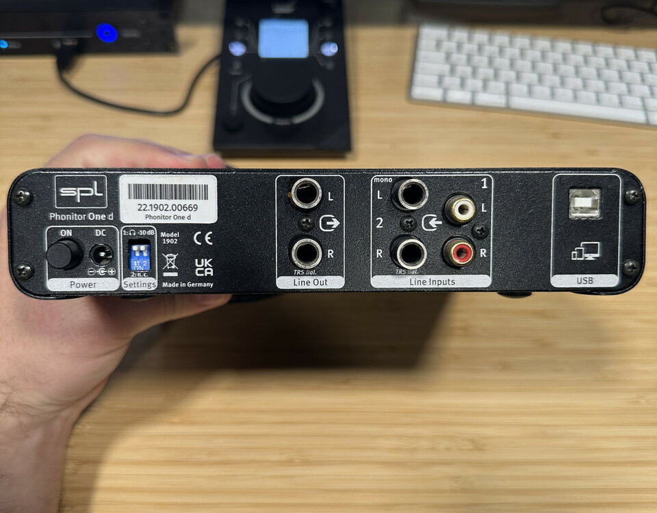 Amplificador de auriculares SPL Phonitor One D de segunda mano · Foto 2 de 2 · Valencia · 425 €