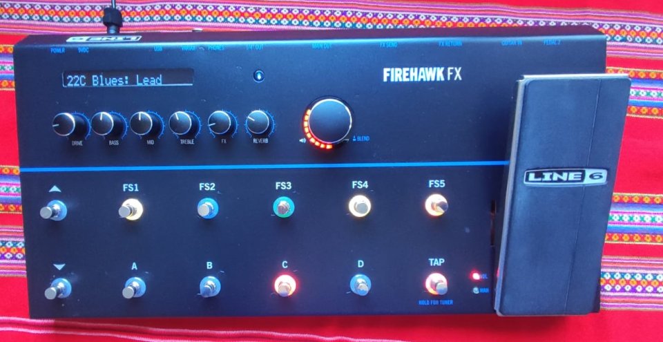 Pedalera Line 6 Firehawk FX