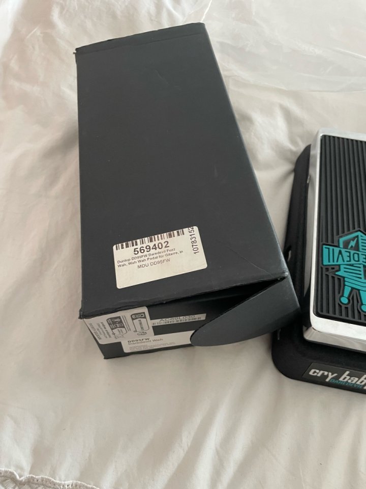 Pedal Wah Fuzz cry baby daredevil