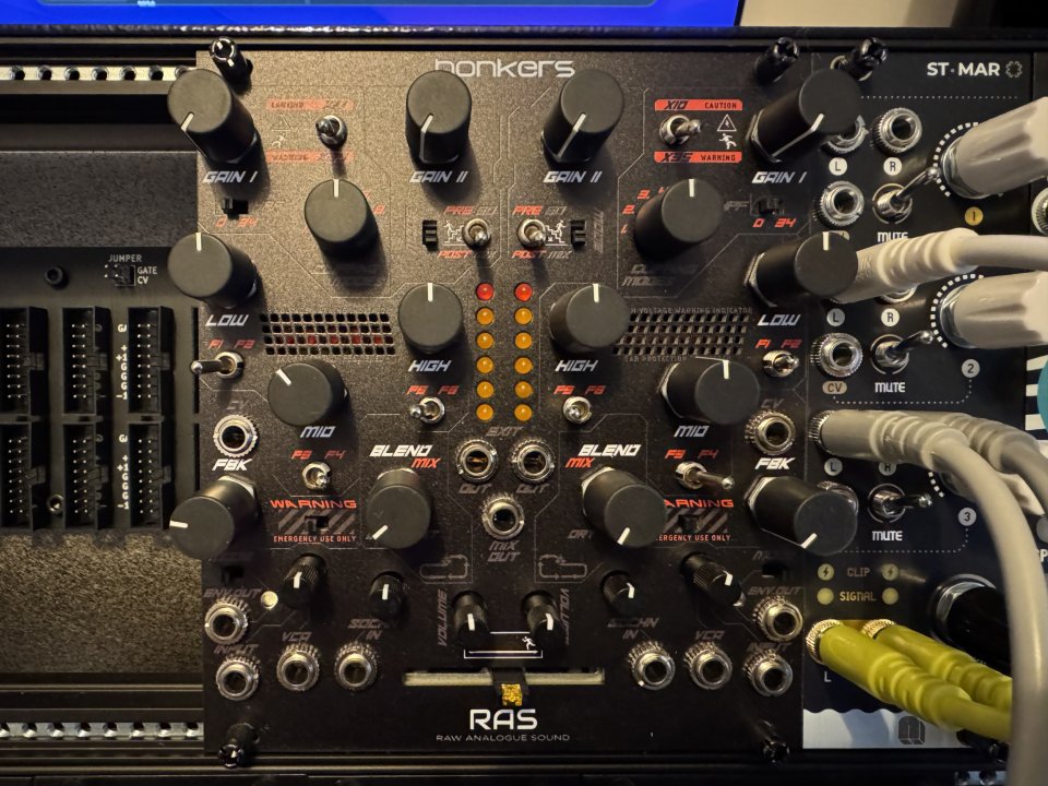 RAS Bonkers Eurorack Distorsion