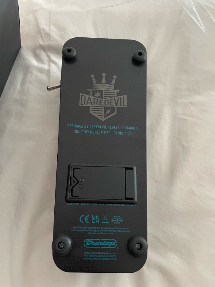 Pedal Wah Fuzz cry baby daredevil