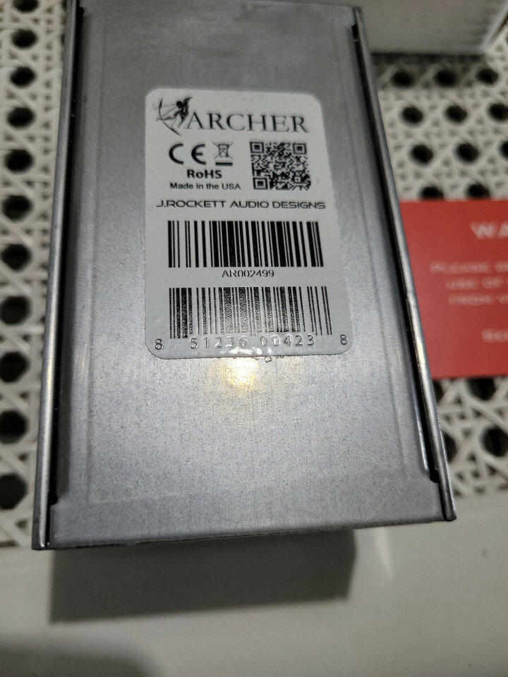 Pedal Overdrive Archer de Rockett Audio