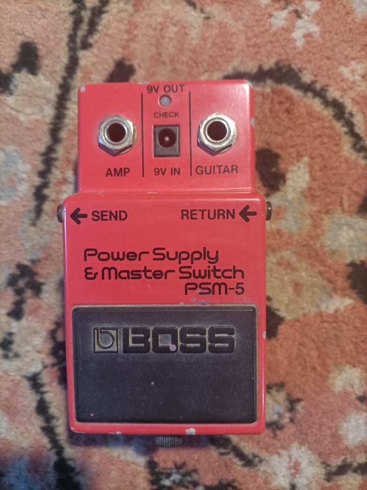 Boss Power Supply/Master Switch