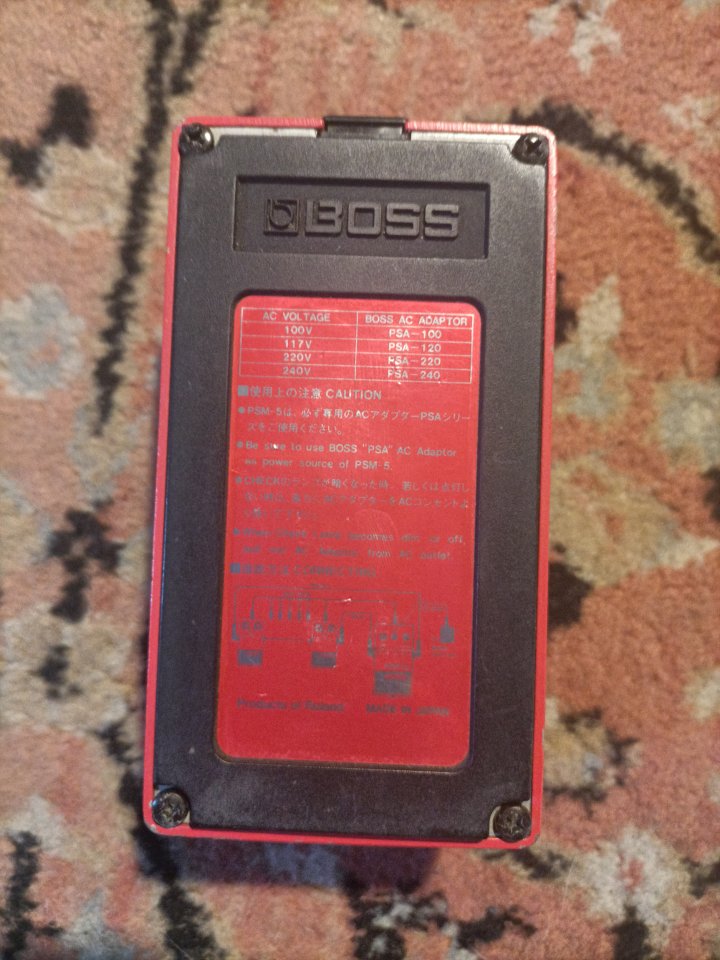 Boss Power Supply/Master Switch