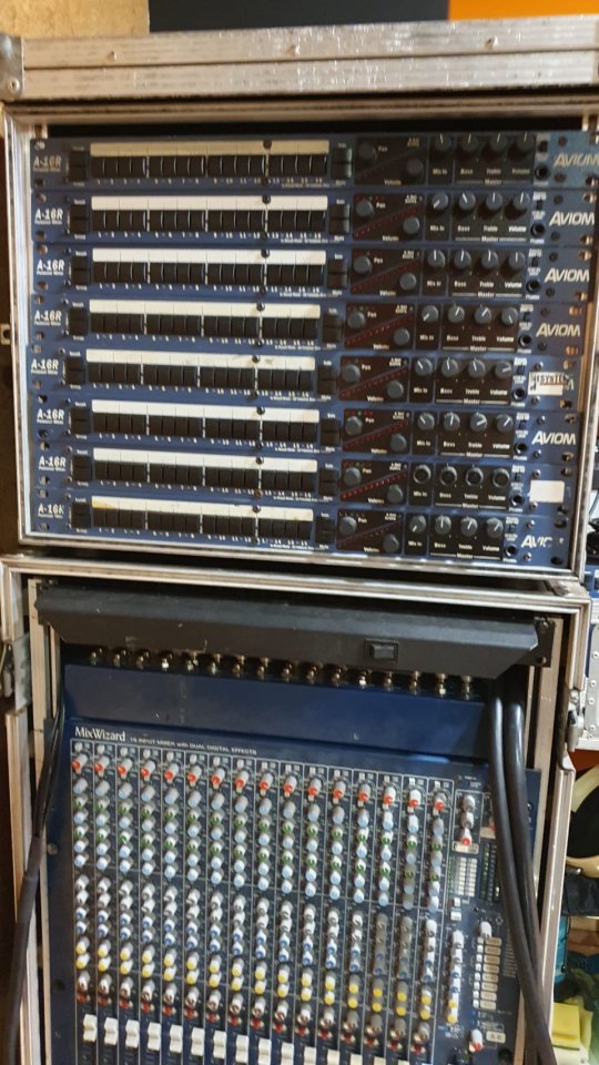 Sistemas Aviom de monitoraje para directo o estudio