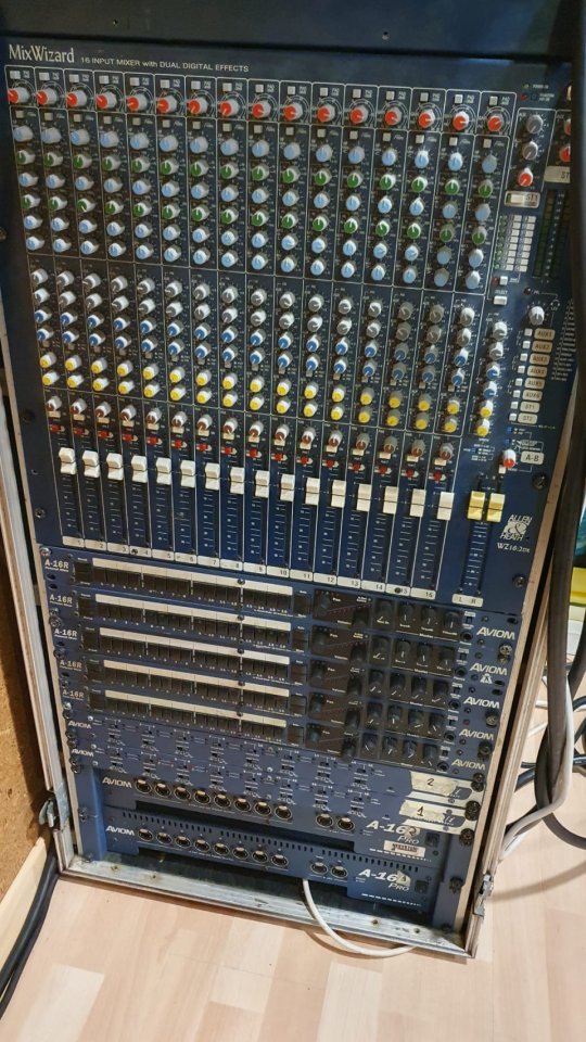 Sistemas Aviom de monitoraje para directo o estudio