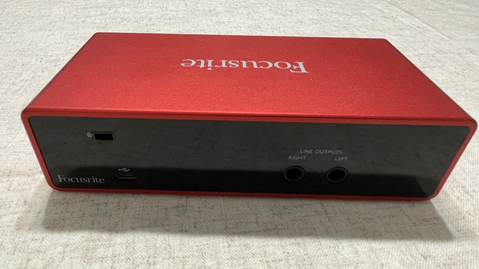 Interface  Focusrite Scarlett 2i2 3rd Gen