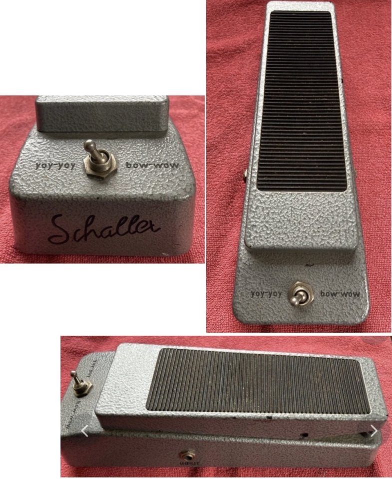 Vintage Schaller Yoy Yoy Bow Wow por bigsby B12 plateado original o similar.