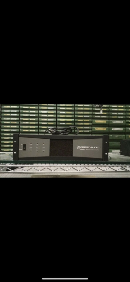 Etapa de potencia Crest CKi 800x, nueva