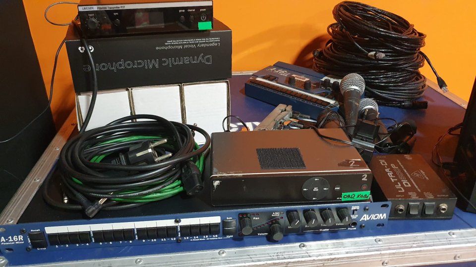 Sistemas Aviom de monitoraje para directo o estudio