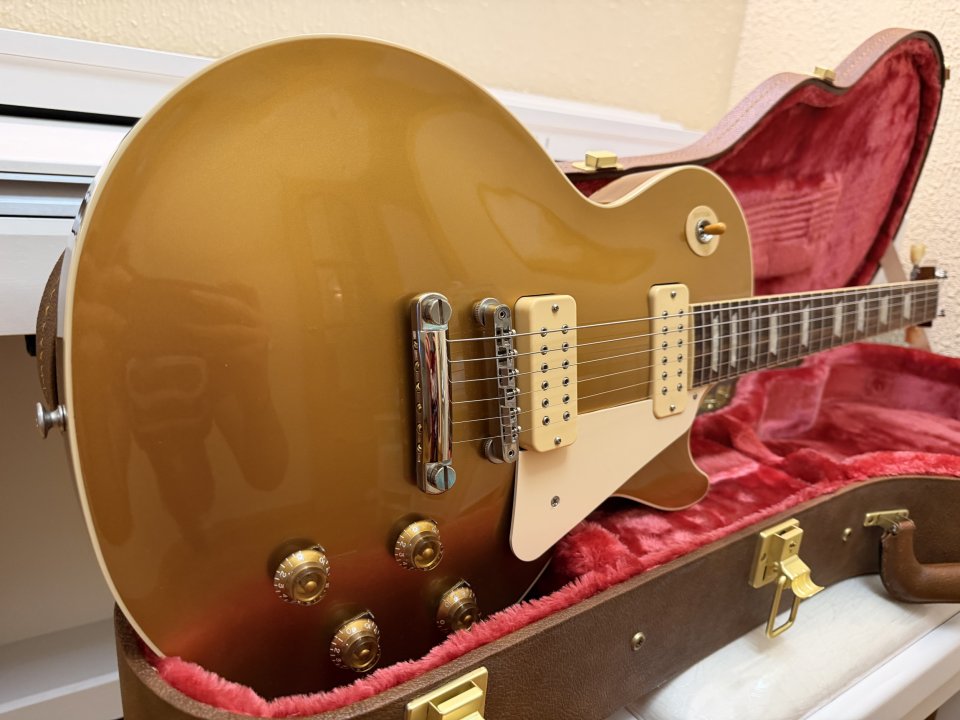 Gibson Les Paul Standard Gold Top P90 2023 (NUEVA)