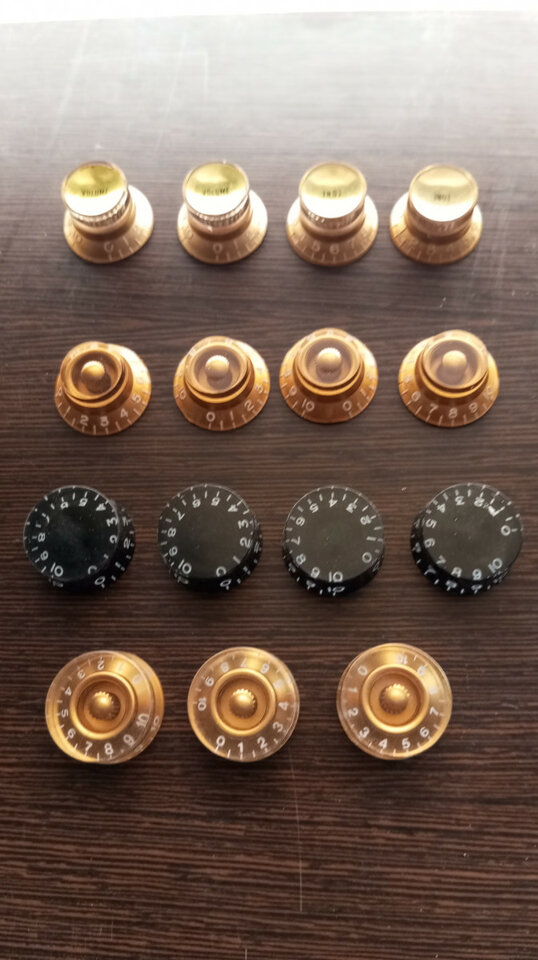 Knobs varios tipos Gibson