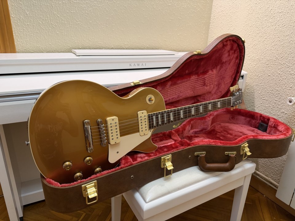 Gibson Les Paul Standard Gold Top P90 2023 (NUEVA)