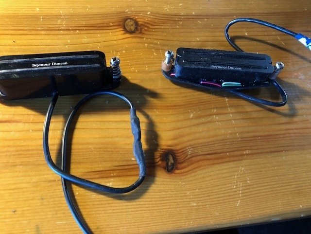 Pastillas Seymour Duncan SHR 1. B y N