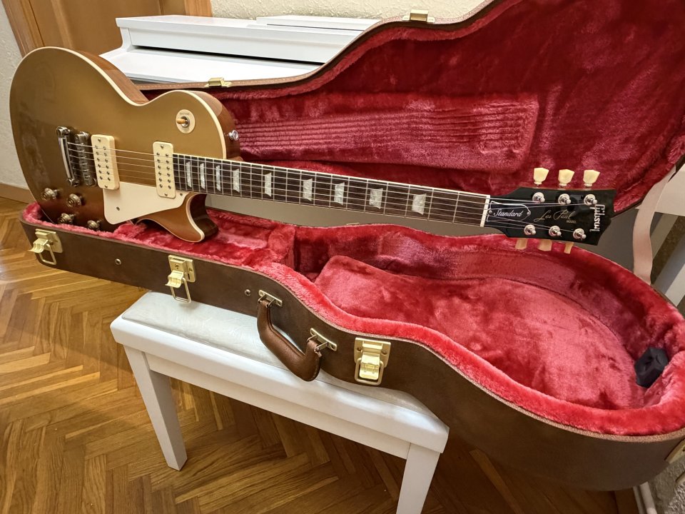 Gibson Les Paul Standard Gold Top P90 2023 (NUEVA)