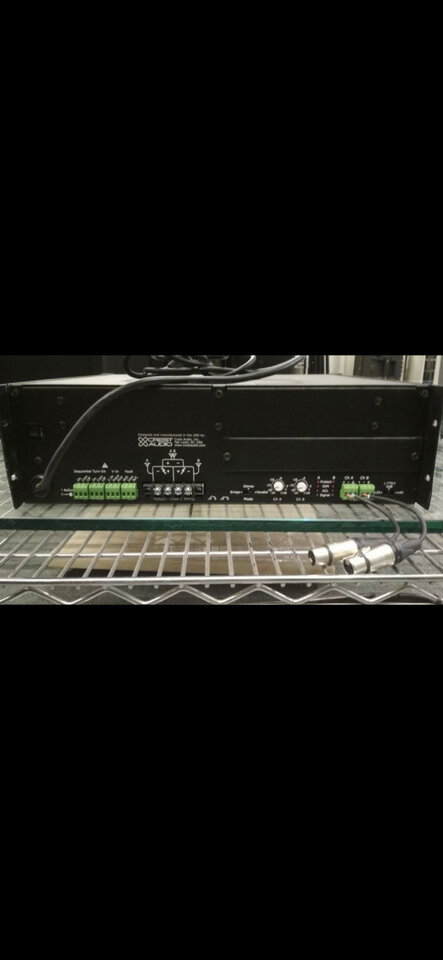 Etapa de potencia Crest CKi 800x, nueva