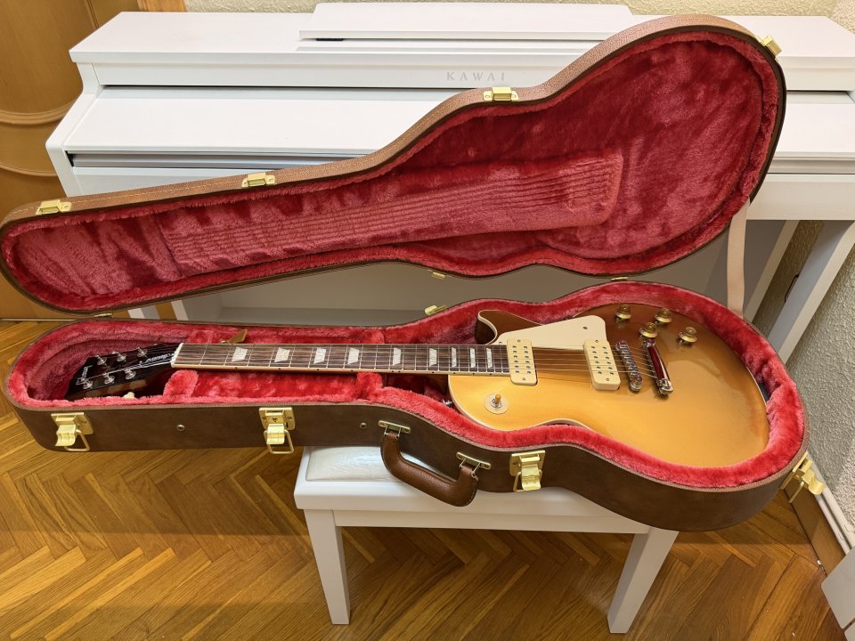 Gibson Les Paul Standard Gold Top P90 2023 (NUEVA)