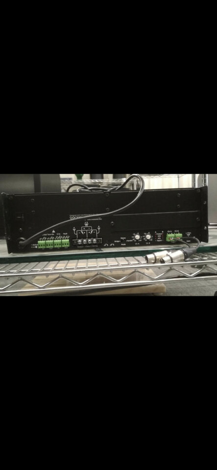 Etapa de potencia Crest CKi 800x, nueva