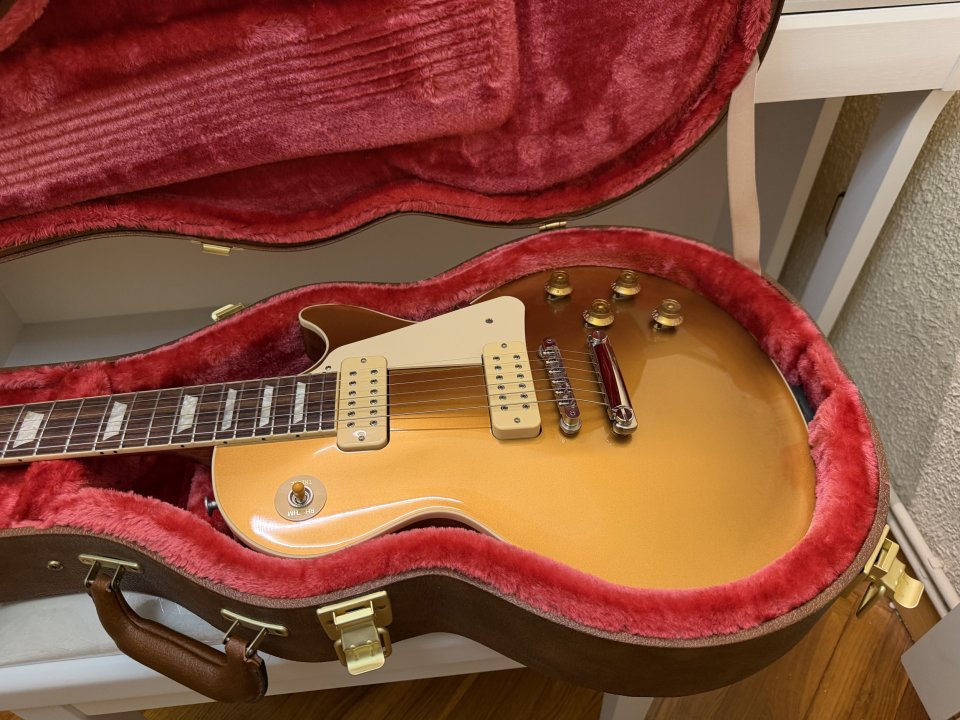 Gibson Les Paul Standard Gold Top P90 2023 (NUEVA)