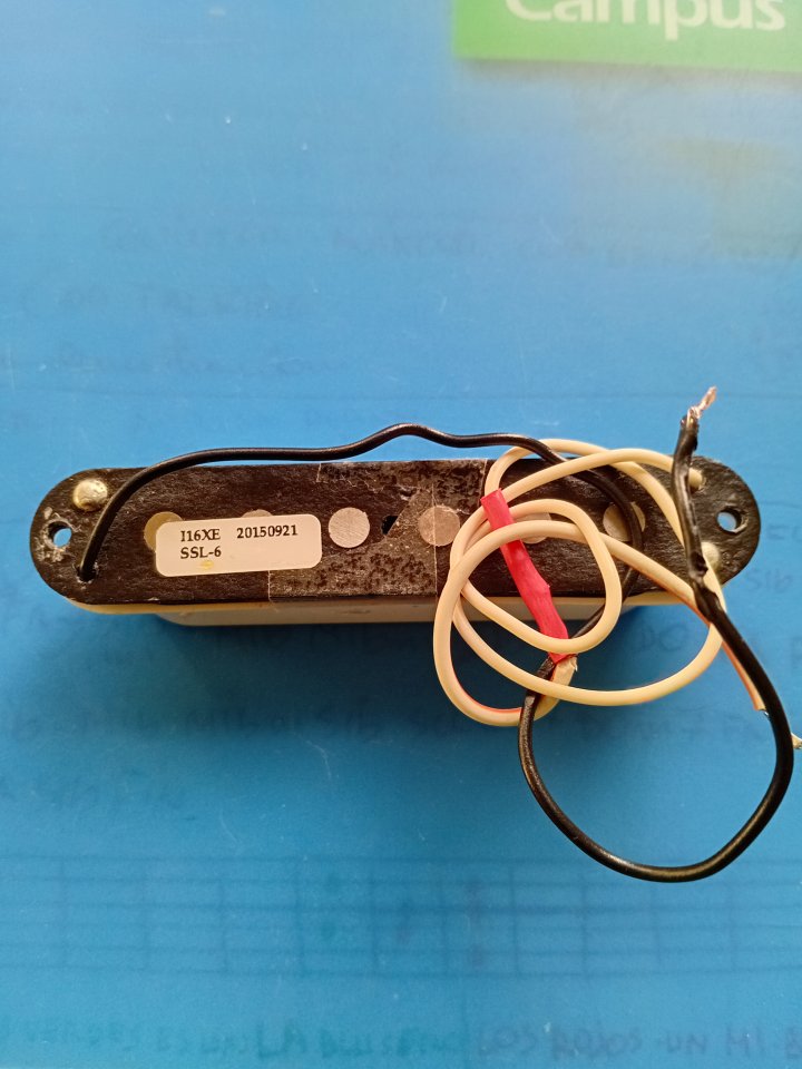 Pastilla seymour duncan strato de segunda mano · Foto 2 de 5 · Castellón · 65 €