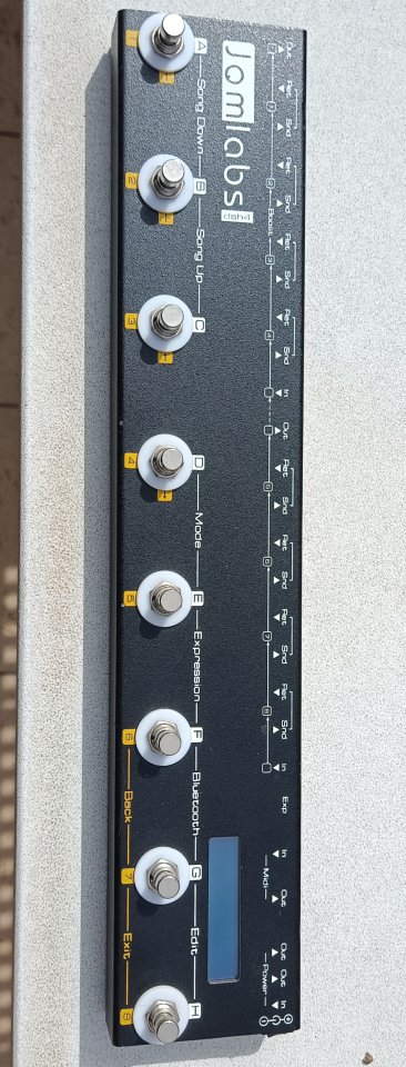 ​Jomlabs DSH4 – Switcher MIDI & Effects Controller (True Bypass + Bluetooth)