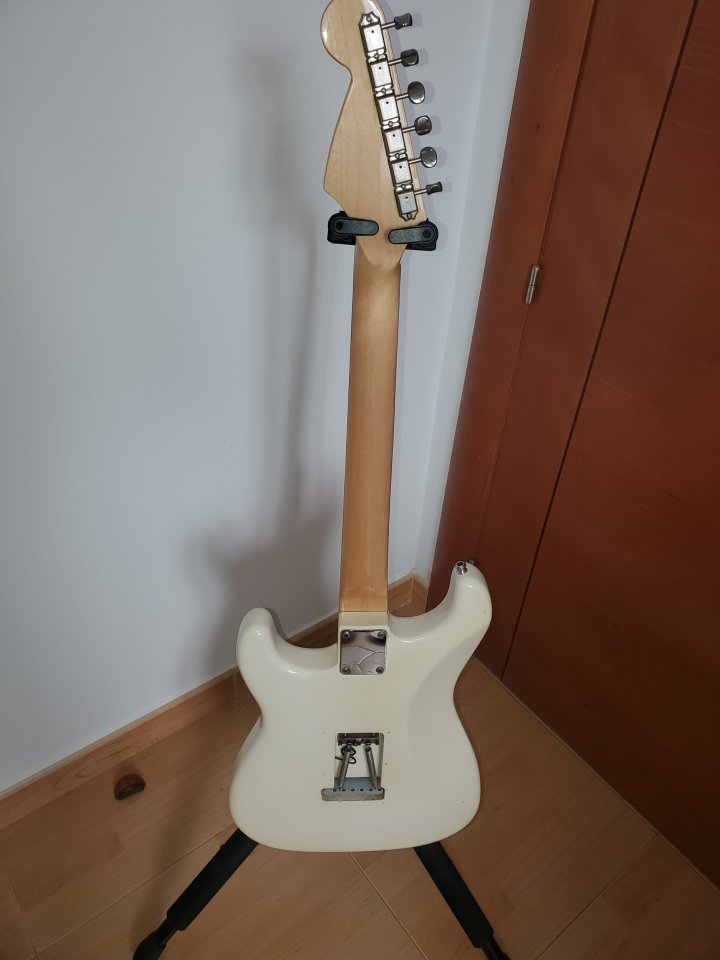 Stratocaster partcaster. Cuerpo Fender Custom Shop.