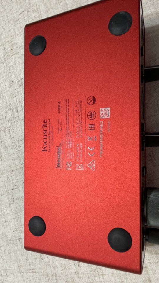 Interface  Focusrite Scarlett 2i2 3rd Gen