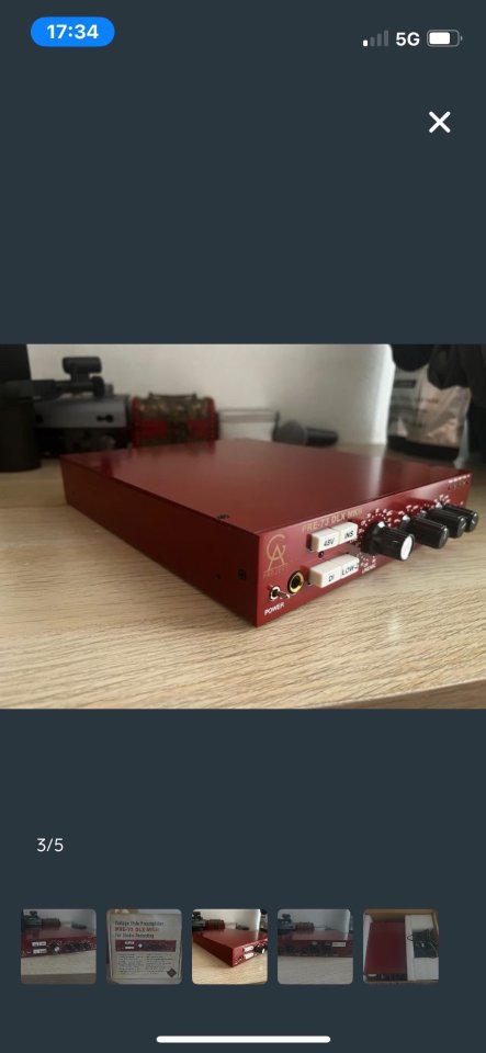 Golden Age Audio PRE73 DLX MKII preamp vintage de segunda mano · Foto 2 de 5 · Barcelona · 220 €
