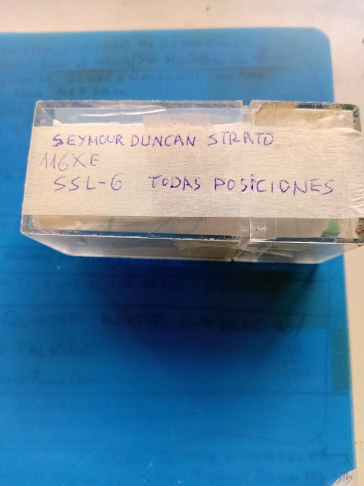 Pastilla seymour duncan strato de segunda mano · Foto 5 de 5 · Castellón · 65 €