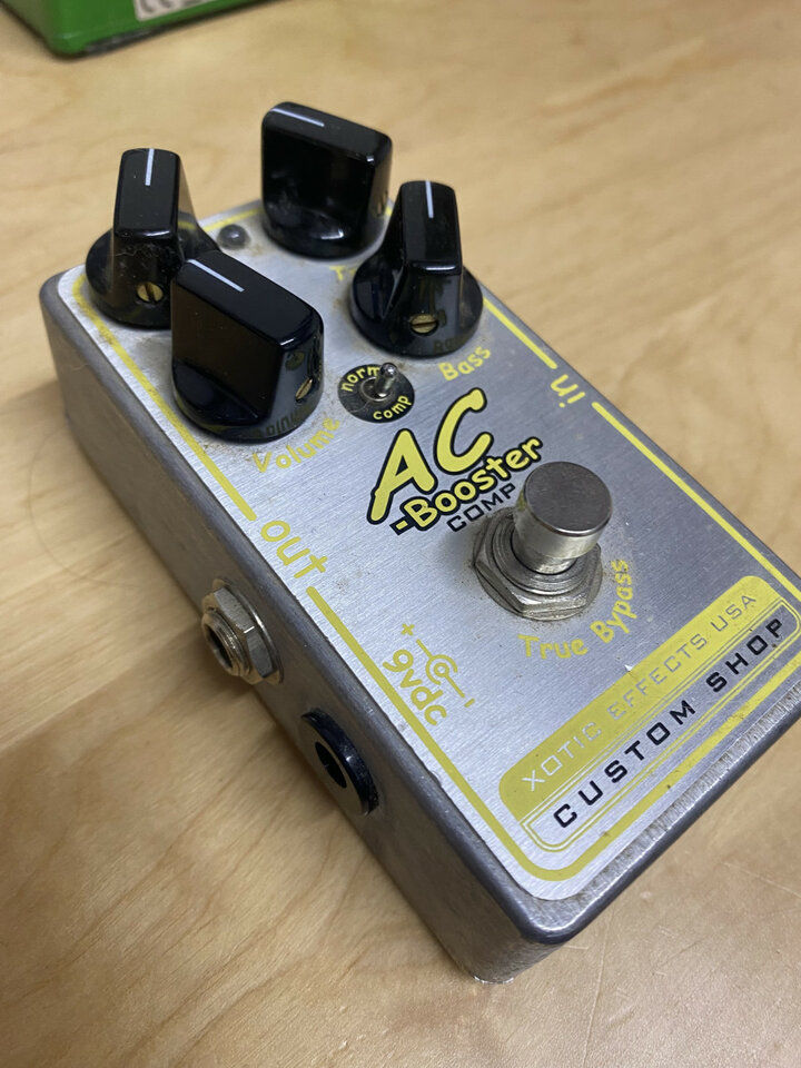 Overdrives Xotic Custom y MXR y Buffer Visual Sound