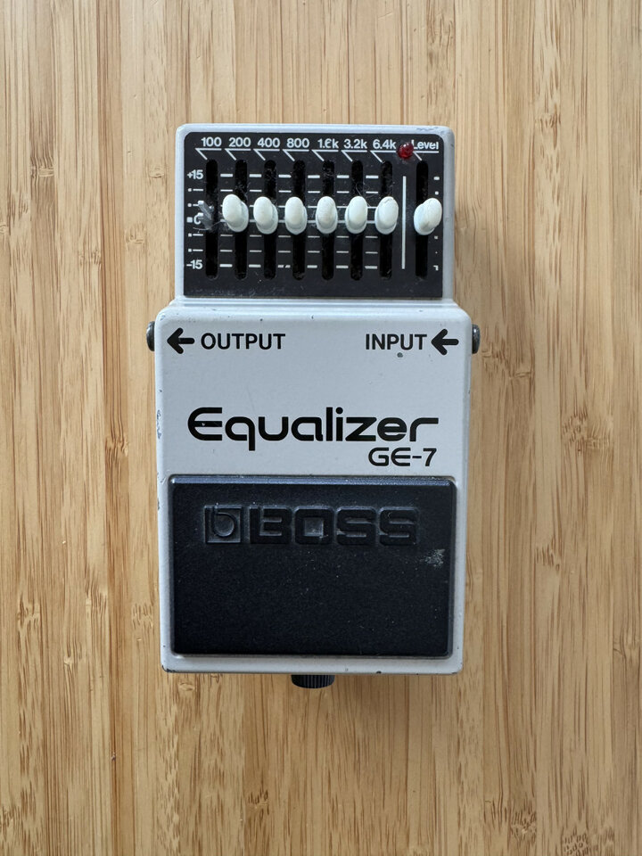 Boss GE-7 Equalizer - Made in Japan
