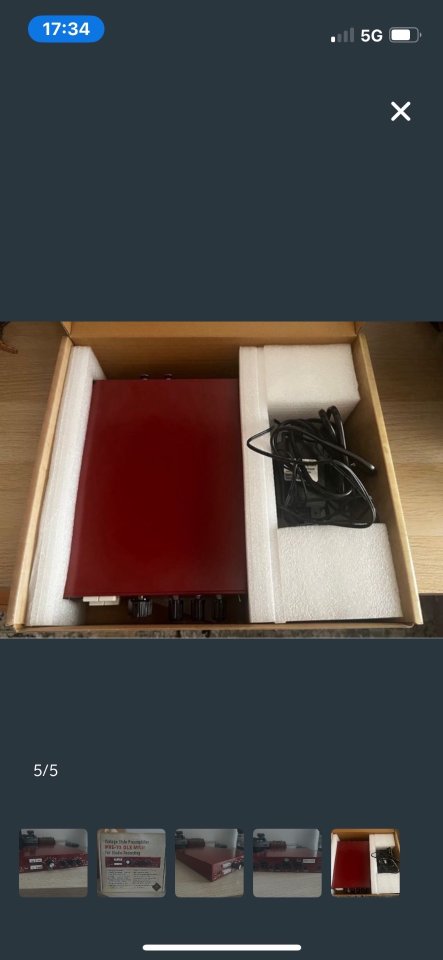 Golden Age Audio PRE73 DLX MKII preamp vintage de segunda mano · Foto 4 de 5 · Barcelona · 220 €