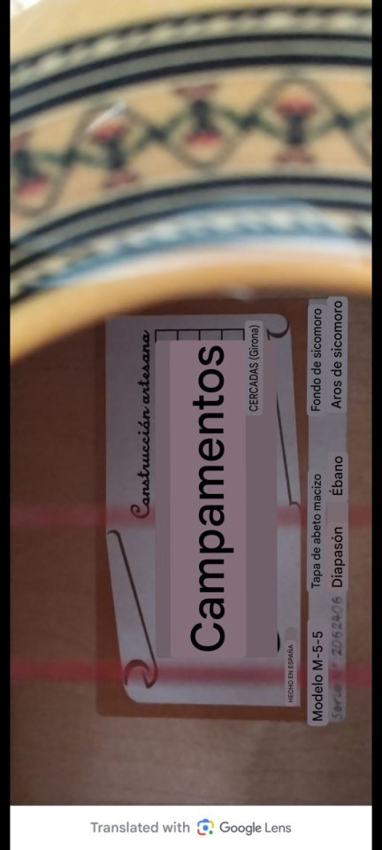 Guitarra camps de segunda mano · Foto 9 de 10 · Barcelona · 375 €