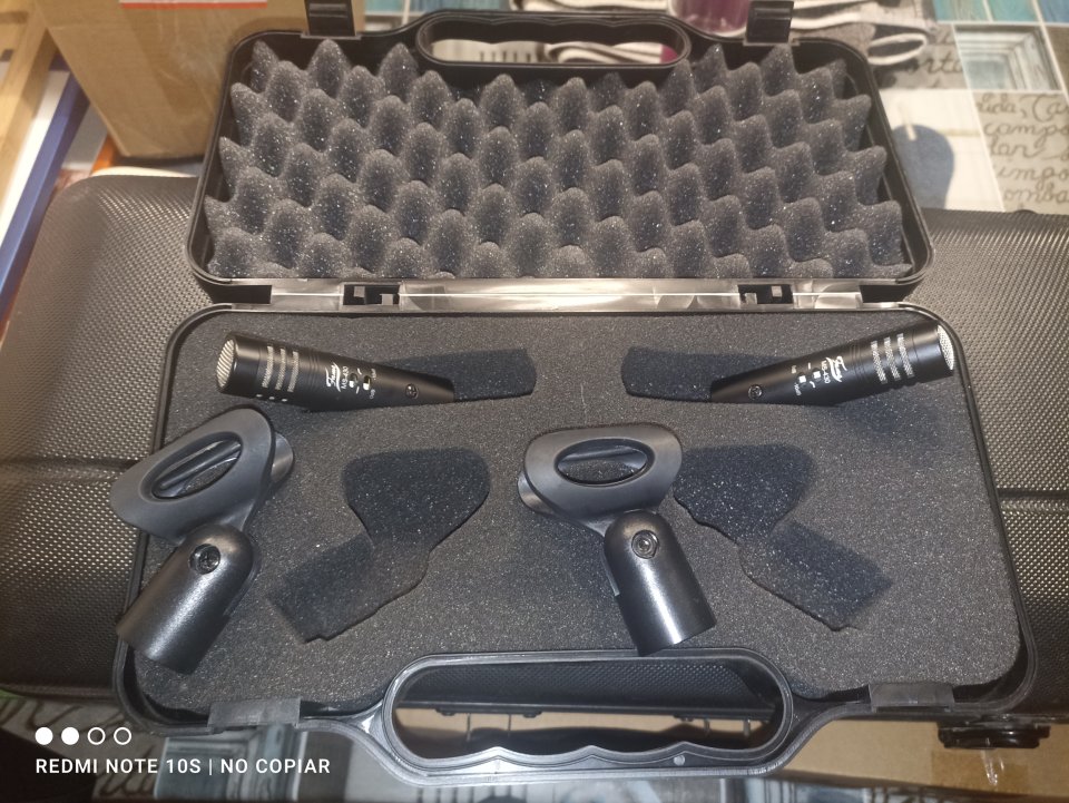 Set Micrófonos MS-430 overhead Pad -10db high pass filter de segunda mano · Foto 5 de 8 · Girona · 30 €